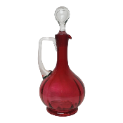 Carafe 1900 rouge framboise