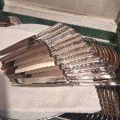 Ménagère Ravinet Denfert, modèle au filet.