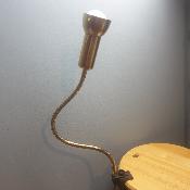 Lampe flexible en laiton Gerbrüder Cosack 1970