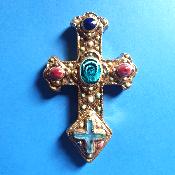 Croix en céramique Marc Roussel Vallauris