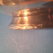 Saucière Art Déco Gallia Christofle, modèle Cygne