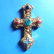 Croix en céramique Marc Roussel Vallauris