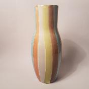 Vase faïence Gien création Primefleur années 50-60
