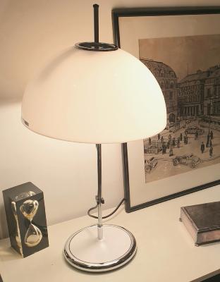 Lampe Targetti Sankey en lucite et chrome, Italie