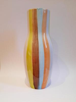 Vase faïence Gien création Primefleur années 50-60